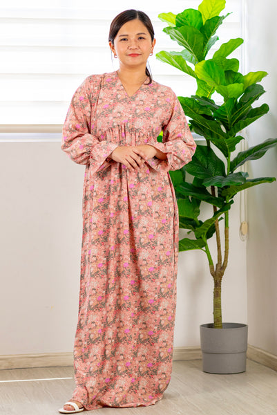 Melrose Label: Amily Floral Dress | Adult Pink