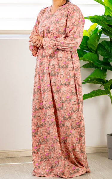 Melrose Label: Amily Floral Dress | Adult Pink