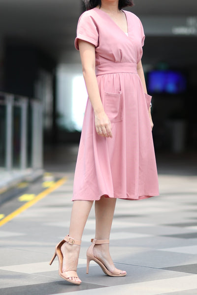 Darlene CrossFront Dress