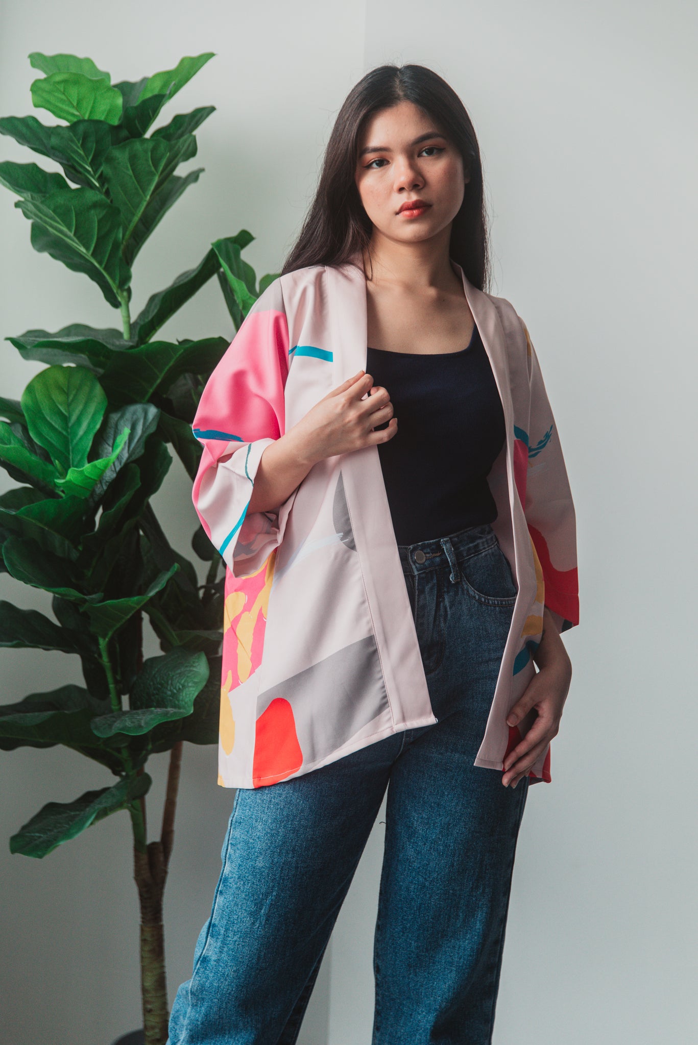 Melrose Label: A'Horizon Kimono (Pink)