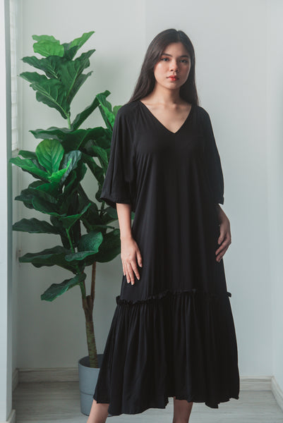 Melrose Label: Arin Swing Dress (Black)