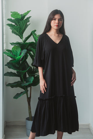 Melrose Label: Arin Swing Dress (Black)