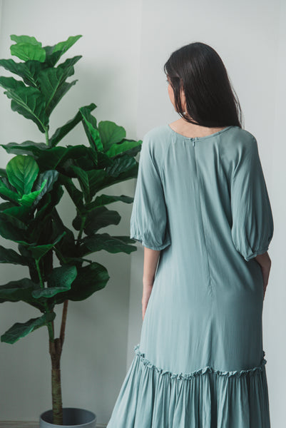 Melrose Label: Arin Swing Dress (Seafoam)