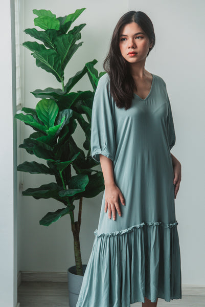 Melrose Label: Arin Swing Dress (Seafoam)