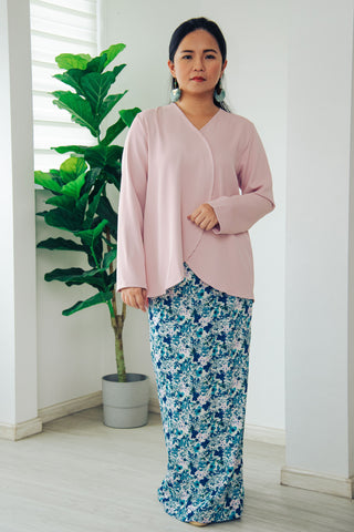 Melrose Label: Aisy Kurung Set - Pink | Adult