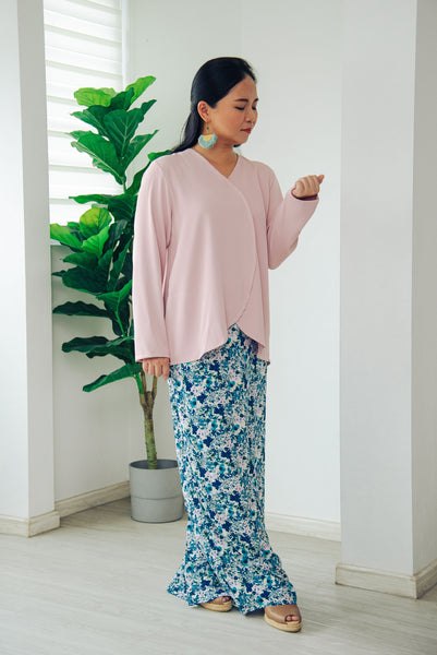 Melrose Label: Aisy Kurung Set - Pink | Adult