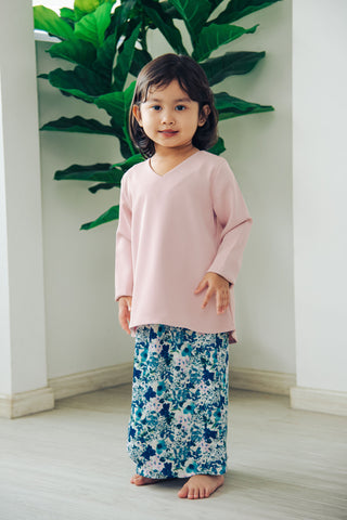 Melrose Label: Aisy Kurung Set - Pink | Girl