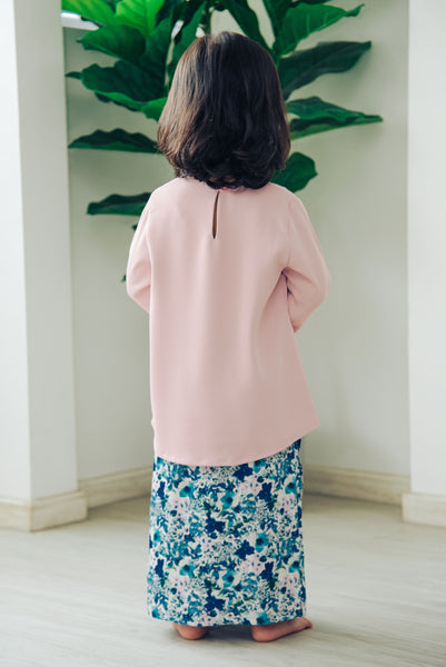 Melrose Label: Aisy Kurung Set - Pink | Girl