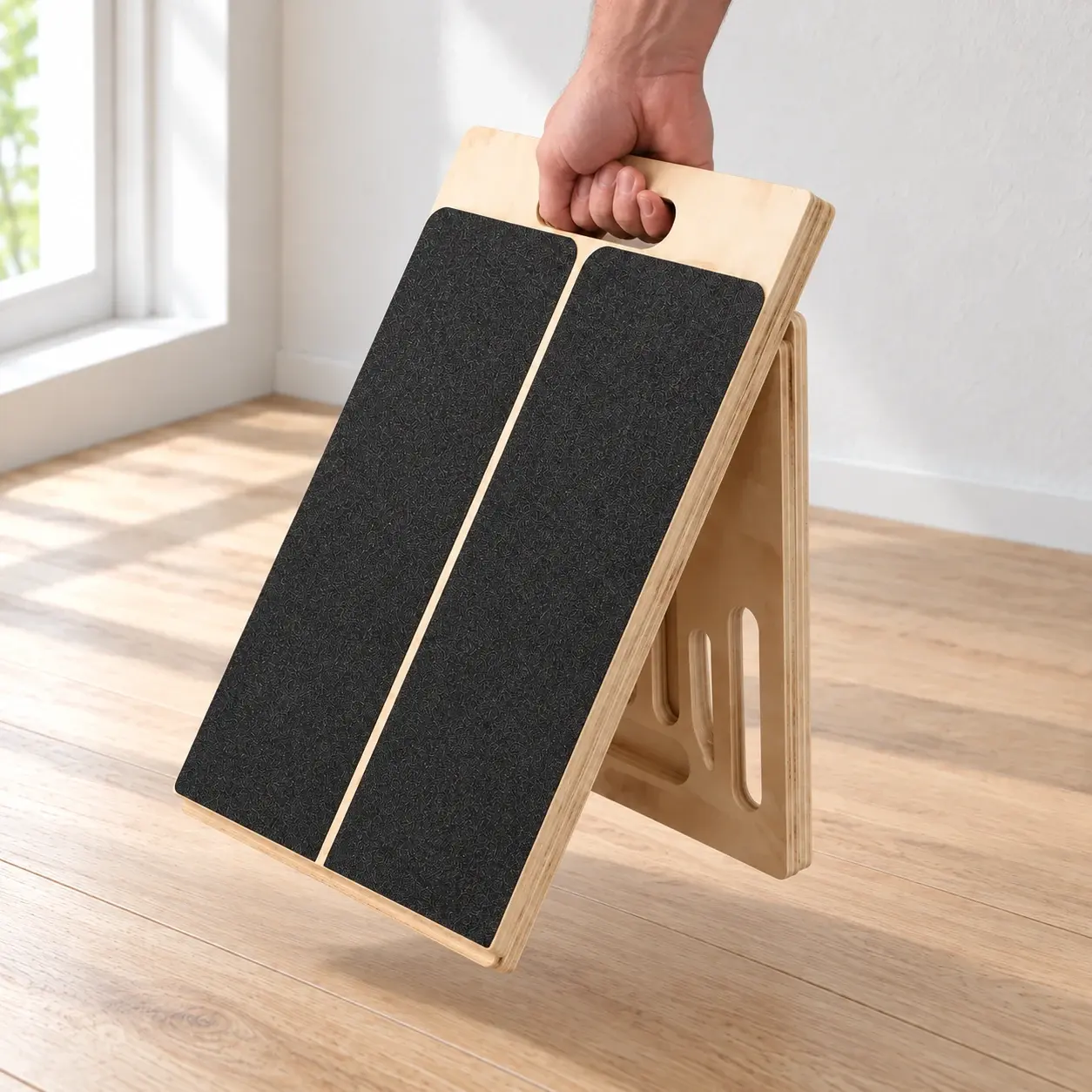 Incline Practice Board | in use