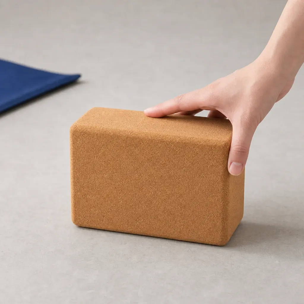 Plain Cork Practice Block | in use