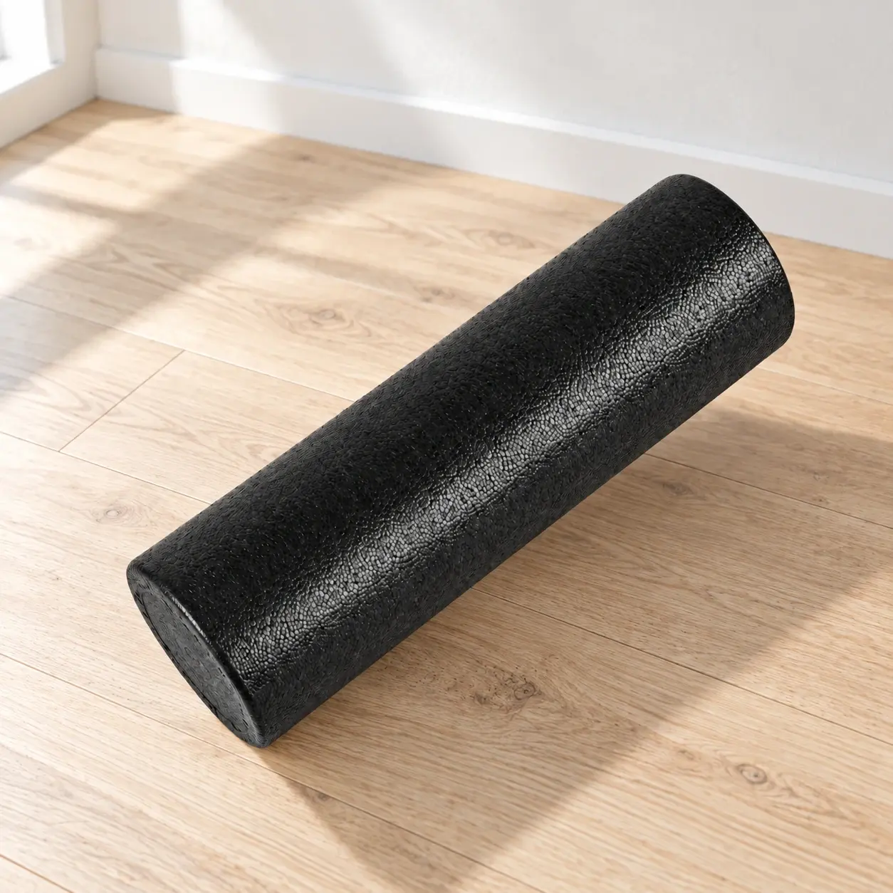 Textured Foam Roller, selected product photographed on natural daylight