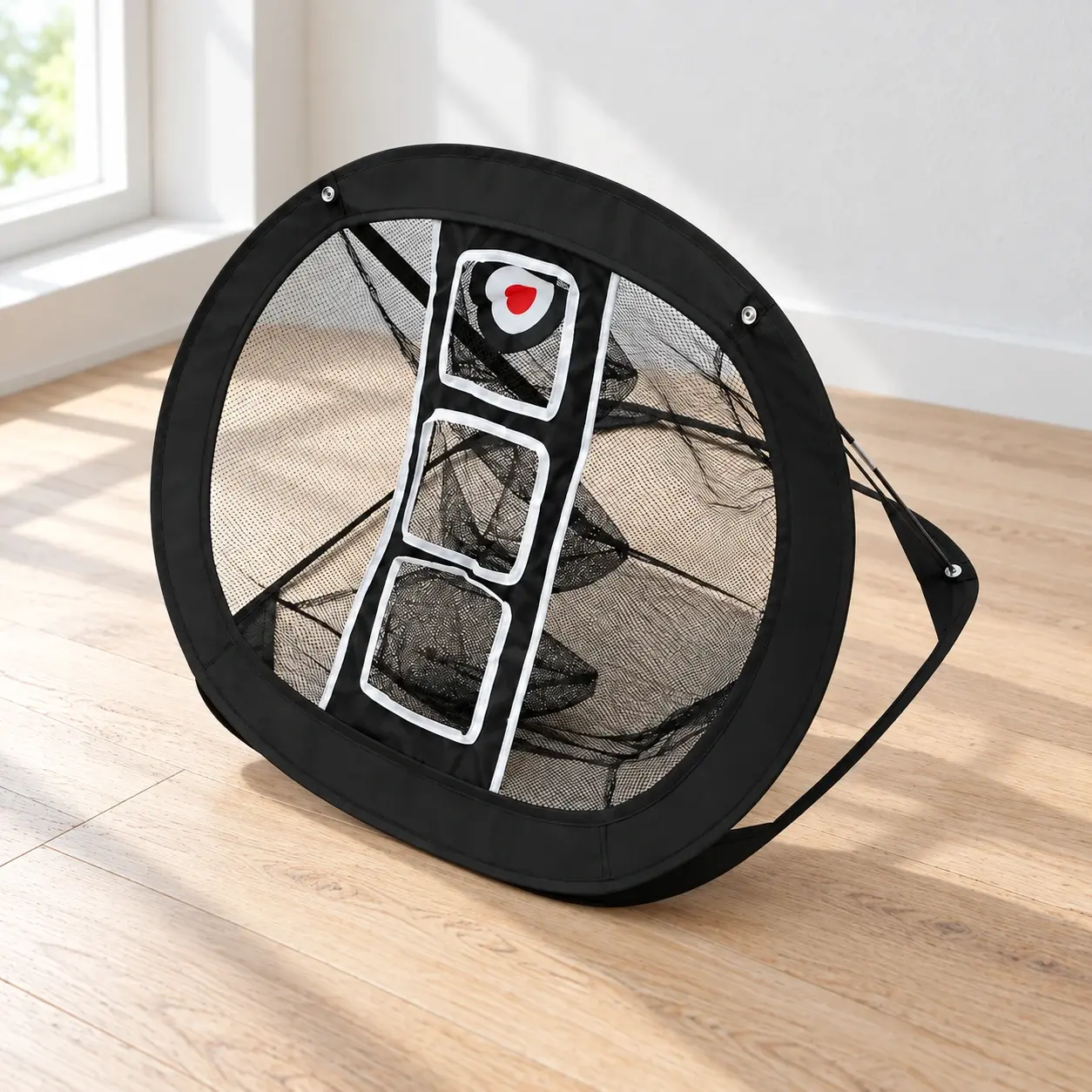 Three-Target Chipping Net on natural daylight
